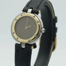 Cartier Santos Round Quartz 28mm Steel/Gold Papers CA194 4