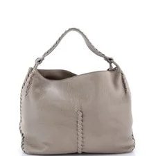 Bottega Veneta — Bottega Veneta Open Hobo Cervo With Detail Medium — Handbag — resale