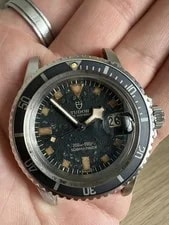 Tudor Submariner 9411/0 1973 Blue Dial Faded Bezel Snowflake Head Only 2