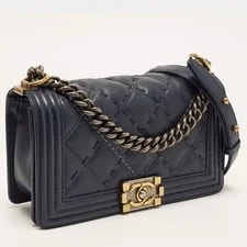 Chanel Boy Flap Wild Stitch Medium Quilted 3