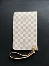 Louis Vuitton Neverfull Pochette Ballerine Zip Wristlet 2
