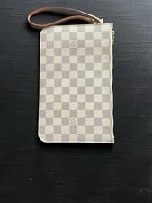 Louis Vuitton Neverfull Pochette Ballerine Zip Wristlet 3