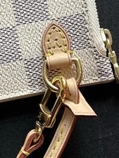 Louis Vuitton Neverfull Pochette Ballerine Zip Wristlet 4