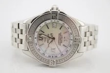 Breitling — Breitling Cockpit Stainless Steel White MOP Dial 32mm A67365 — Watch — resale