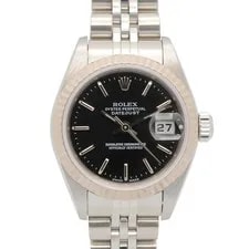Rolex — Rolex Datejust Y-series Black Bar 79174 AT K18WG SS — Watch — resale