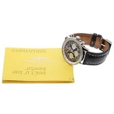 Breitling — Breitling Navitimer Cosmonaute AB0210 42mm SS Black / Silver #C12483 — Watch — resale