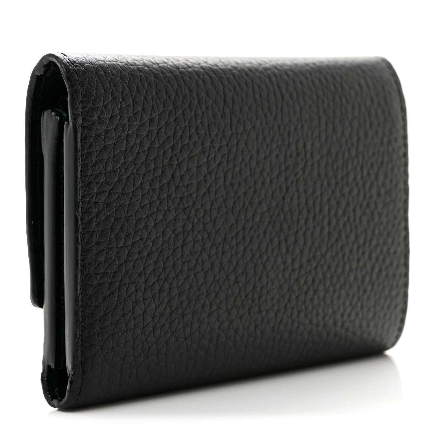 Taurillon Embellished Capucines Compact Wallet 3