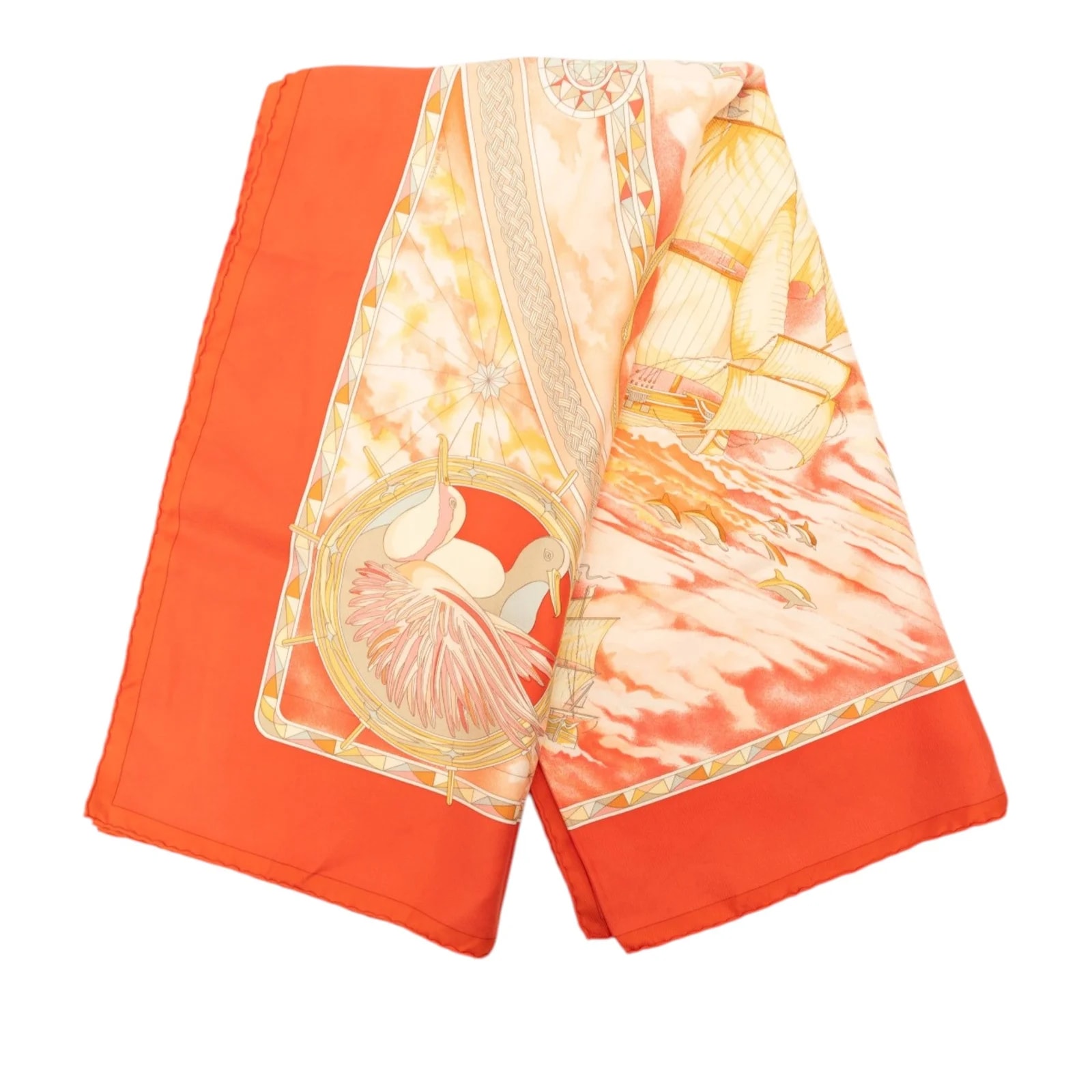 Hermès — Fregates Magnifiques Scarf 90 — Accessory — resale