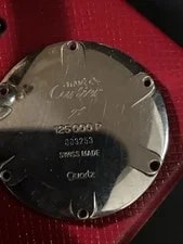 Cartier Must de 21 125000P Two-tone Roman Numeral Bezel Leather 2