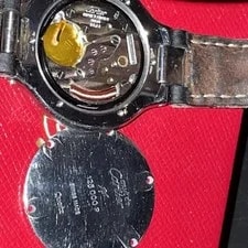 Cartier Must de 21 125000P Two-tone Roman Numeral Bezel Leather 4