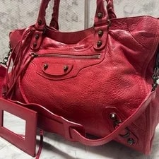 Authentic Balenciaga the City 2way 115748 2
