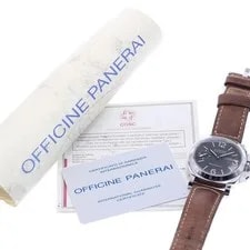 Panerai — Panerai Luminor Marina PAM00588 44mm SS Black Dial Hand-Wind #C142 — Watch — resale