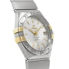 Omega Constellation 123.20.35.20.02.004 35mm Silver #WW4818 3