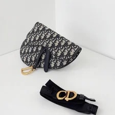Excellent Christian Dior Saddle Waist Crossbody 4