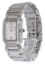 Patek Philippe Twenty~4 Steel & Double Row Diamond Timeless White 24 4910 3