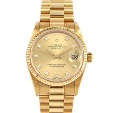 Rolex — Authentic [Unserviced - Value Price] Rolex Datejust 68278G. YG Mechanical Au... — Watch — resale