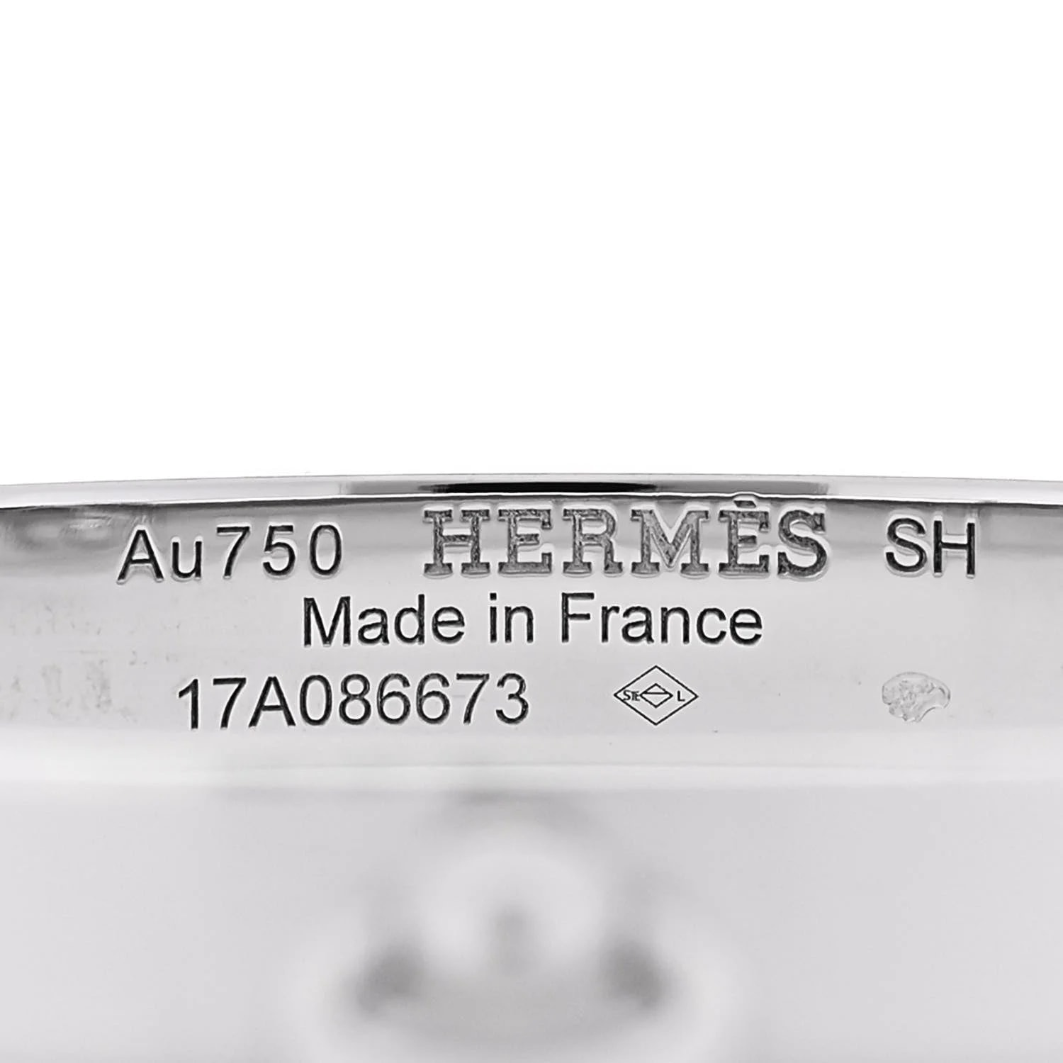 18K White Gold Collier de Chien SH 3