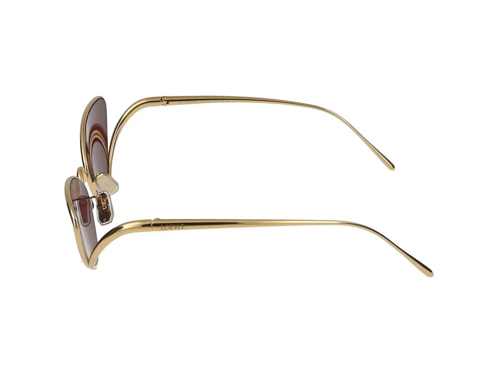 Loewe Lw40179u Cat-Eye Metal Frame Sunglasses — Standard 2