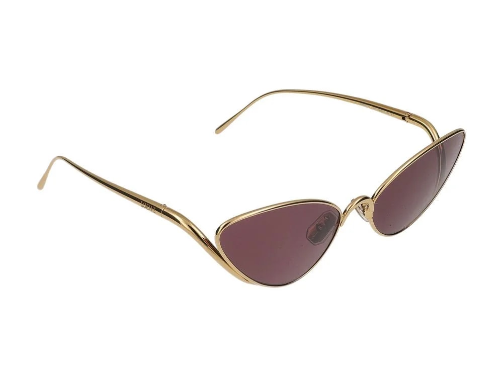 Loewe Lw40179u Cat-Eye Metal Frame Sunglasses — Standard 3