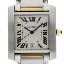 Cartier — Cartier Tank Francaise W51005Q4 Silver — Watch — resale