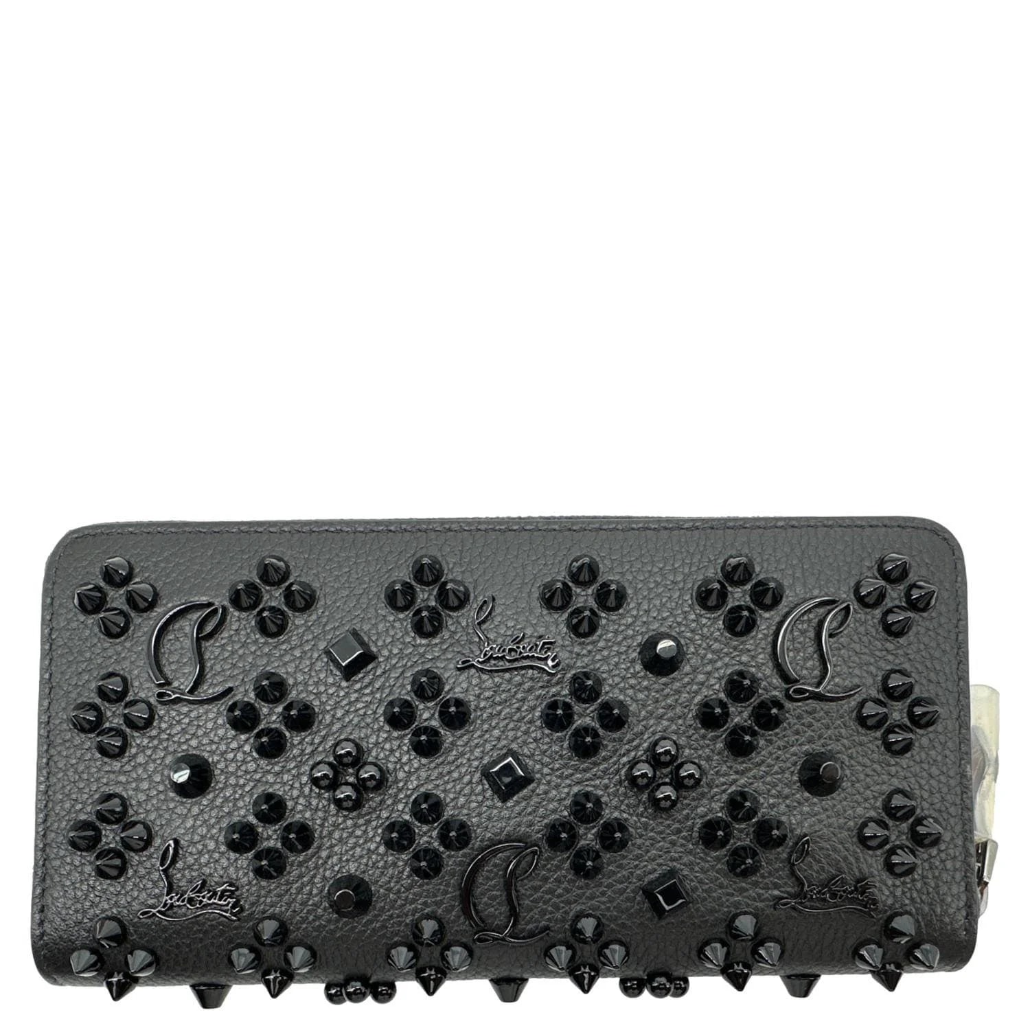 Christian Louboutin — Christian Louboutin Panettone Spiked Zip Around Wallet — Handbag — resale
