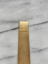 Patek Philippe Ellipse Ref 3545 Manual Wind 80s 18K Gold Blue Linen Dial 4