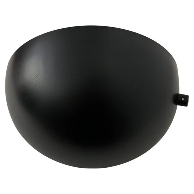 Leonardo Marelli — Postmodern Dimmable Black Metal Wall By Estiluz, Barcelona, 1980s — lighting — resale