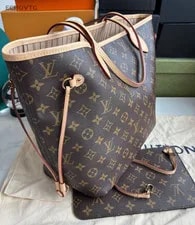 Louis Vuitton Neverfull Shoudler With 3