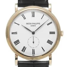 Patek Philippe — Patek Philippe Calatrava 5119R-001 White Rose Gold Manual Winding #W441 — Watch — resale