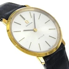 Omega de Ville 111.0107 Leather 33mm Silver Dial Mechanical (Manual) #NW201 3