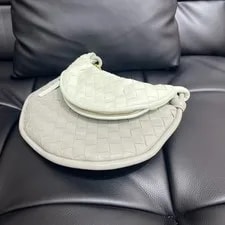 Authentic Bottega Veneta Half Moon in and Leathe 4