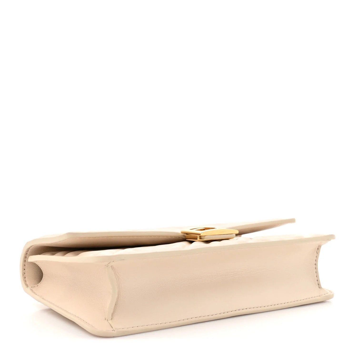 Matisse Embossed Wallet on Chain Baguette Camelia 4