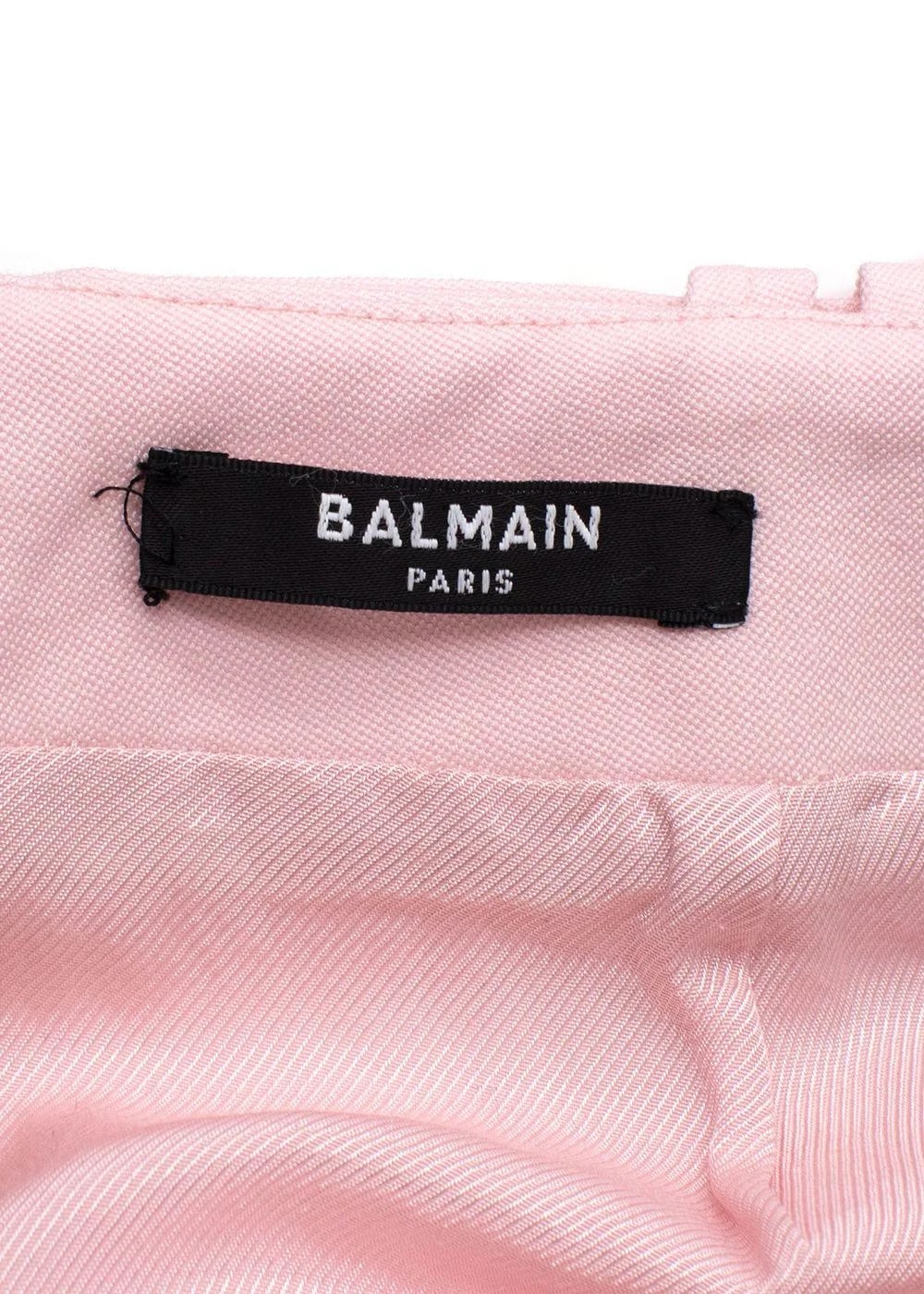 Balmain Belted Mini Skirt 2