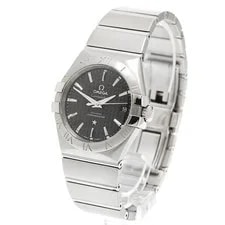 Omega — Omega Constellation 123.10.35.20.01.002 35mm SS Black #C7165 — Watch — resale
