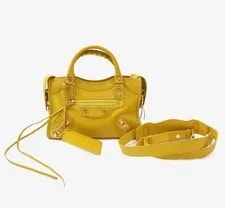 Balenciaga — Balenciaga Metallic Edge City Mini Crossbody 8293628274 154135134 — Handbag — resale