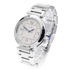 Cartier Pasha 42MM W31072M7 42mm SS Beige #C12021 2