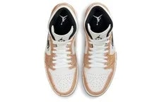 [DA8005-100] -- Air Jordan 1 Mid Se 'Brushstroke Paint Splatter' 4