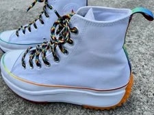 Converse Chuck Taylor Run Star Hike High Pride Shoes M-8.5 W-10 Limited 3