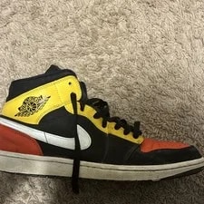 Jordan Air 1 Mid Top Lace Up Basketball 4