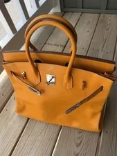 Hermes Birkin 35 With Palladium Hardware R Stamp 2014 3