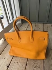 Hermes Birkin 35 With Palladium Hardware R Stamp 2014 4