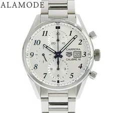 Tag Heuer — 2023 Included TAG Heuer Carrera Caliber 16 SS Gray Automatic S 40101831778 — Watch — resale