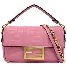Fendi — Fendi 2Way Mini Baguette Small 8Bs017 Gp S Semi — Handbag — resale