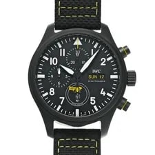 IWC Pilot Chronograph Royal Maas IW389107 Black Ceramic #W1119 2