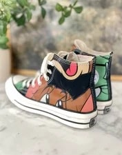 Tom & Jerry X Converse Chuck 70 High Top 80s Cartoon 6 8 3