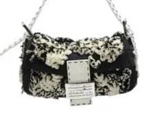 Fendi Mamma Baguette Floral Embroidery Y2K 2