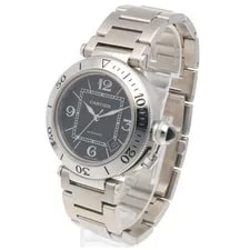 Cartier Pasha Sea Timer Stainless Steel 2790 Automatic Overhauled and Poli 3