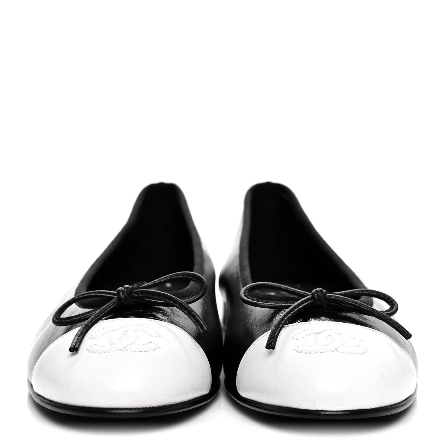 Crumpled Shiny Cap Toe CC Ballerina 38 3