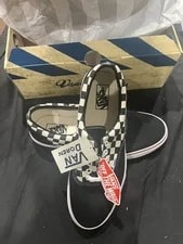 Vans — ** Vans van Doren /Checker Checkerboard Lace-Up VN-0VHQ8JX — Sneaker — resale