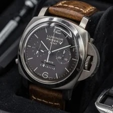 Panerai Luminor 1950 Chrono Monopulsante 8 Days GMT Titanio Full Set PAM00311 4